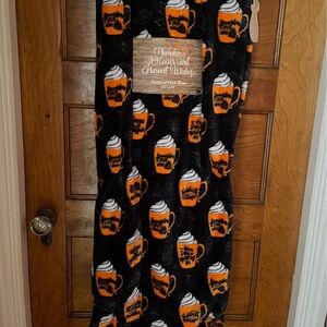 Brand new pumpkin spice throw blanket